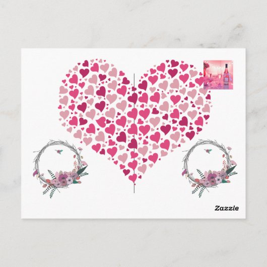 E BRIEFKAART VALENTINE DAG (Achterkant)