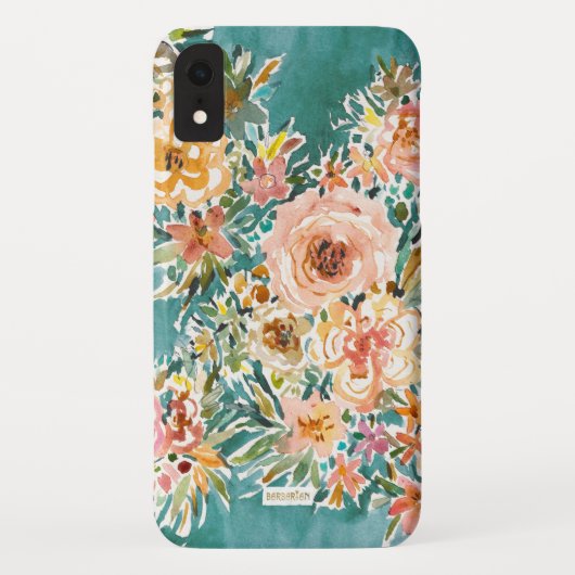 E-BULLIENCE Lush Floral Case-Mate iPhone Case (Achterkant)