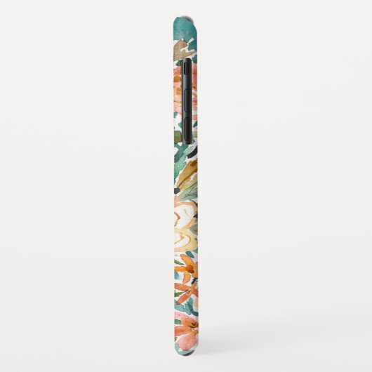 E-BULLIENCE Lush Floral Case-Mate iPhone Case (Achterkant/links)