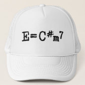 E=C#m7 Trucker Pet (Voorkant)