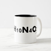 e=cafeïne mok (Voorkant rechts)