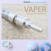 E-cig en dampen flyer (Enkel)