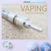 E-cig en dampen flyer (Enkel)