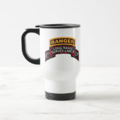 E Co 51st Infanterie LRS scrol, Ranger Tab Reisbeker (Links)