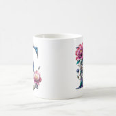 E Coffee Mok – Floral Design voor Gifting (Center)