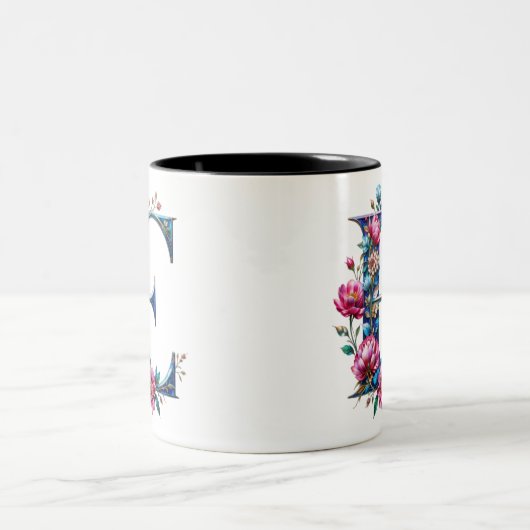 E Coffee Mok – Floral Design voor Gifting (Center)