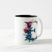 E Coffee Mok – Floral Design voor Gifting (Voorkant rechts)