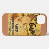 E. Debray Champagne Advertisement Poster Case-Mate iPhone Case (Achterkant (horizontaal))