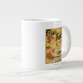 E. Debray Champagne Advertisement Poster Grote Koffiekop (Voorkant rechts)