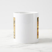 E. Debray Champagne Advertisement Poster Grote Koffiekop (Voorkant)