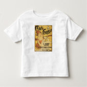 E. Debray Champagne Advertisement Poster Kinder Shirts (Voorkant)