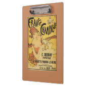 E. Debray Champagne Advertisement Poster Klembord (Links)