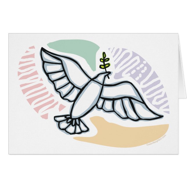 E - Dove of Peace (Voorkant Horizontaal)