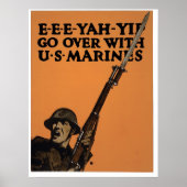 E-E-E-YAH-YIP, Amerikaanse mariniers Poster (Voorkant)