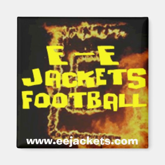 E-E magneet branden (Voorkant)