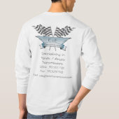 E & E-verzendingen T-shirt (Achterkant)