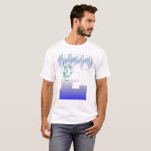 E en schedel t-shirt (Voorkant volledig)
