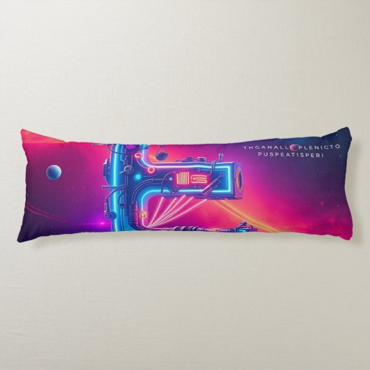 „E – Energie, Entwicklung, Ausdruck“ Lichaamskussen (Voorkant)