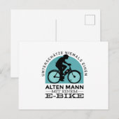 E-fiets Briefkaart (Voorkant / Achterkant)