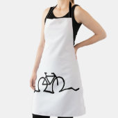 E fiets oplaadpunt lader symbool. Acculader Schort (Insitu)