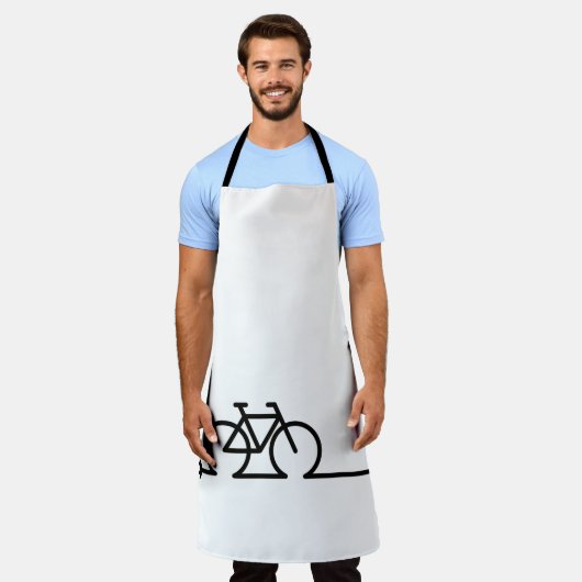 E fiets oplaadpunt lader symbool. Acculader Schort (Gedragen)