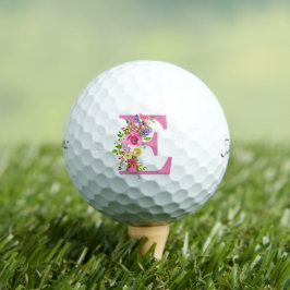 E Floral Golfballen