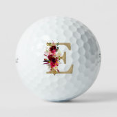 E Floral Golfballen (Voorkant)