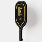 E Gold Initial Pickleball Paddle (Links)