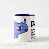 e.h.r...? Dave rechtshandige Mok (Center)