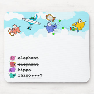 e.h.r...? "Little Angels mousemat" Muismat