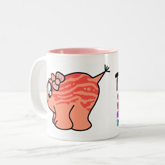 e.h.r...? Rechtshandige Mok van Trinity (Voorkant links)