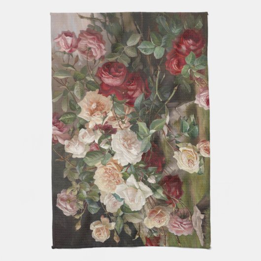 E. Hariel Roos leeft nog steeds Theedoek (Verticaal)