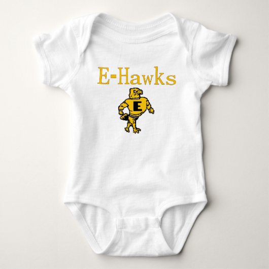 E-Hawk meest Schattige ventilator Romper (Voorkant)