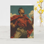 (E) Held Papa Kaart (Gele Bloem)