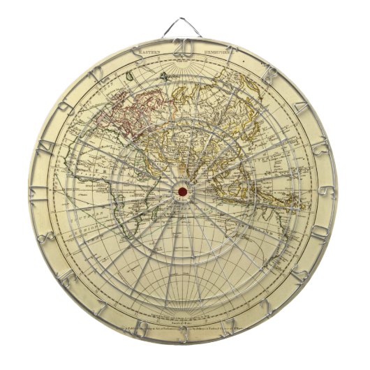 E. Hemisphere. 2 Dartbord (Voorkant)