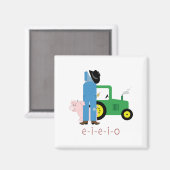E-I-E-I-O MAGNEET (Voorkant / Achterkant)