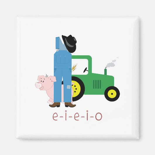 E-I-E-I-O MAGNEET (Voorkant)