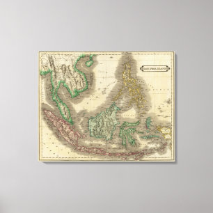 E India Canvas Afdruk