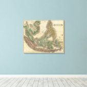 E India Canvas Afdruk (Insitu (Houten vloer))