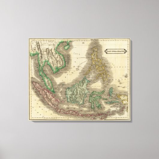 E India Canvas Afdruk (Voorkant)