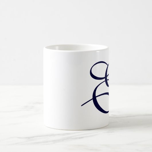 E initiaal mok (Center)