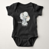 E Is For Elephant Romper (Voorkant)