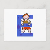 E is voor briefkaart (Voorkant)