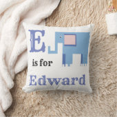 E is voor Edward baby jongen Kussen (Deken)