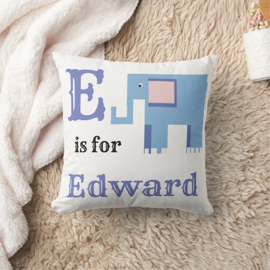 E is voor Edward Baby Kussen (Deken)