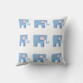 E is voor Edward Baby Kussen (Achterkant)