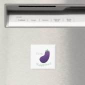 E is voor Eggplant Magneet (Insitu (Vaatwasser))