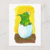 E is voor eieren briefkaart (Voorkant)