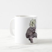E is voor Elephant Koffiemok (Voorkant links)