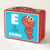 E is voor Elmo | Jouw namen toevoegen (Achterkant)